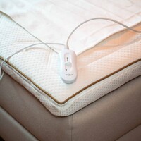 Tiqvi Elektrische Deken - Onderdeken 150x80 - Binnenhoes Wasbaar - 4 Warmtestanden - Oververhittingsbeveiliging