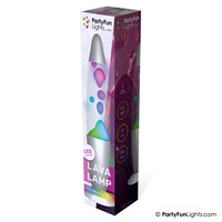 PartyFunLights LED Lava Lamp - 27 Lumen - 12V Adapter