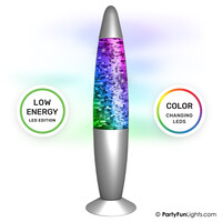 PartyFunLights Glitter Lamp - 27 Lumen - USB