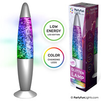 PartyFunLights Glitter Lamp - 27 Lumen - USB