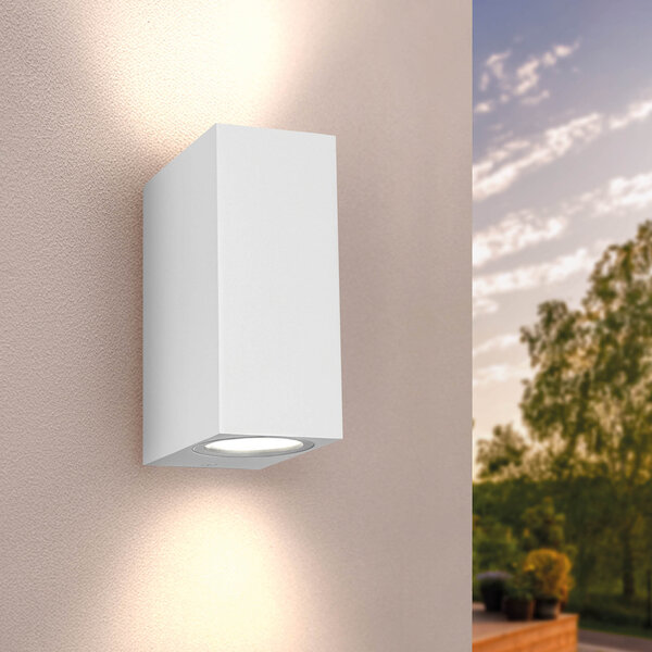 Ledvion Dimbare Wandlamp Buiten - 3W - 2700K - Wit - Up & Down