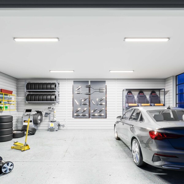 Ledvion LED TL Armatuur 120cm - Dubbel - IP65 - RVS Clips