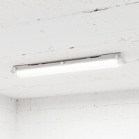 Ledvion LED TL Armatuur 60cm - Dubbel - IP65 - RVS Clips