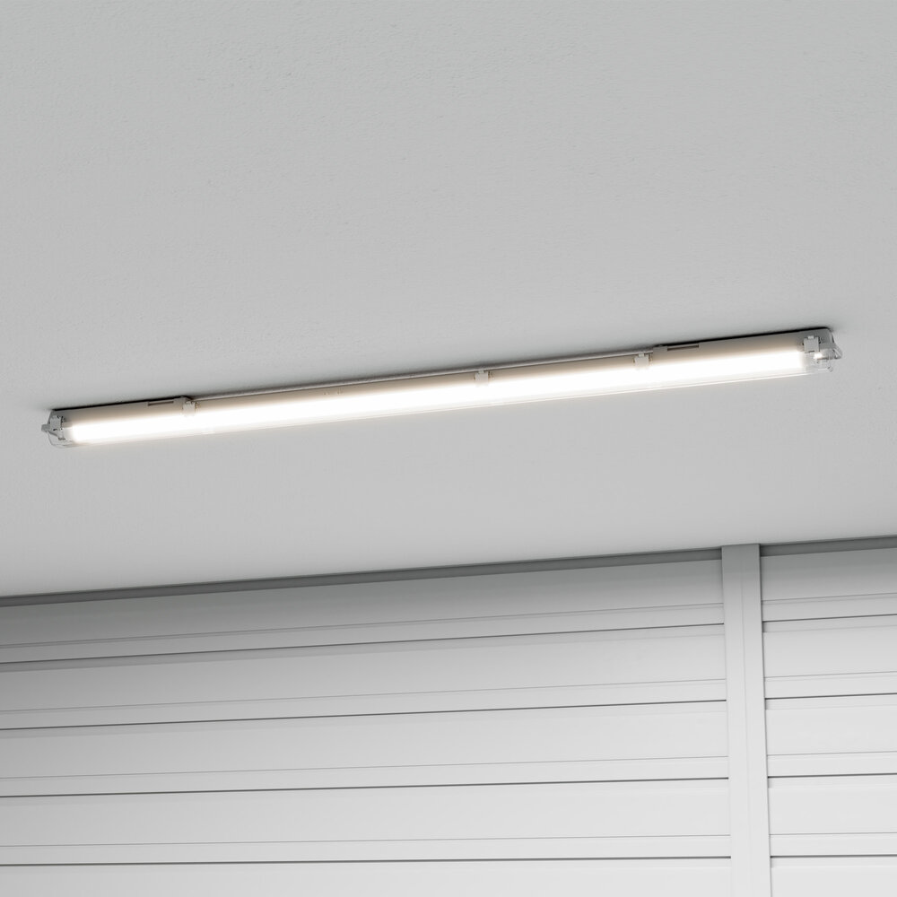 Ledvion LED TL Armatuur 120cm - 18W - 1800 Lumen - 6500K - IP65 - Incl. LED TL Buis