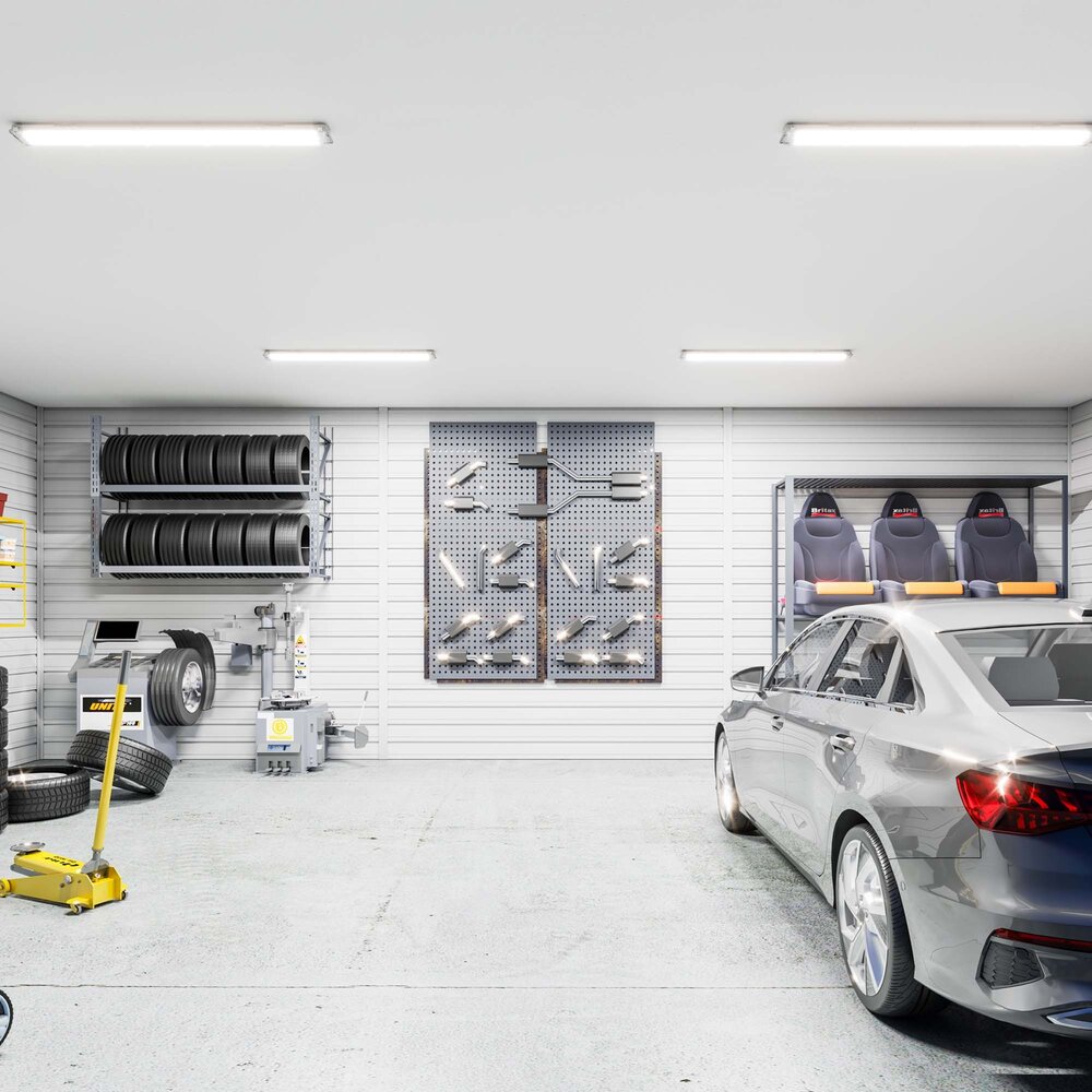 Ledvion LED TL Armatuur 120cm - 18W - 1800 Lumen - 6500K - IP65 - Incl. 2x LED TL Buizen