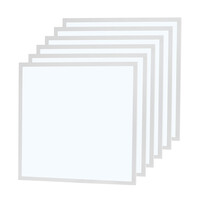 6x LED Paneel 60x60 - 36W - 6500K - 100 Lm/W - Flikkervrij - UGR <22 - 3 Jaar Garantie