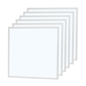 6x LED Paneel 60x60 - 36W - 6500K - 100 Lm/W - Flikkervrij - UGR <22 - 3 Jaar Garantie