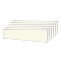 Ledvion 6x LED Paneel 30x120 - 36W - 3000K - 100 Lm/W - Flikkervrij - UGR <22 - 3 Jaar Garantie