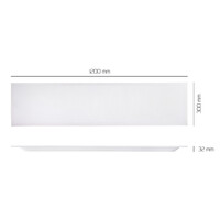 Ledvion LED Paneel 30x120 - 36W - 3000K - 100 Lm/W - Flikkervrij - UGR <22 - 3 Jaar Garantie