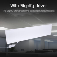 Ledvion LED Paneel 30x120 - 36W - 4000K - 100 Lm/W - Flikkervrij - UGR <22 - 3 Jaar Garantie