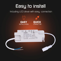Ledvion LED Paneel 30x120 - 36W - 4000K - 100 Lm/W - Flikkervrij - UGR <22 - 3 Jaar Garantie