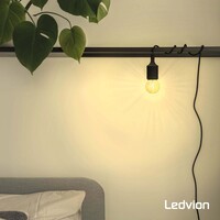 Ledvion 5x E27 LED Lamp Filament - 1W - 2100K - 50 Lumen - Gold