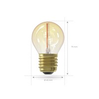 Ledvion 5x E27 LED Lamp Filament - 1W - 2100K - 50 Lumen - Gold