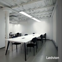Ledvion 6x Lumileds LED Paneel 30x120 - 36W - 6500K - 125 lm/W - UGR <22 - 5 Jaar Garantie
