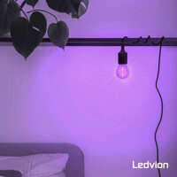 Ledvion 5-pack E27 LED Lamp Filament - 1W - 50 Lumen - Gekleurd