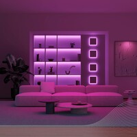 Calex Calex Vista LED Strip - RGBIC + CCT - 3W - 2M - Batterij