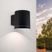 Solar Wandlamp Arche - 3000K - IP44 - Zwart