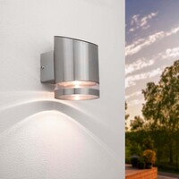 Solar Wandlamp Elara - 3000K - IP44 - RVS