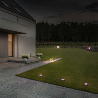 Ledvion 6x Smart LED Grondspot Vierkant - IP67 - 4,9W - RGB+CCT - 1 Meter Kabel
