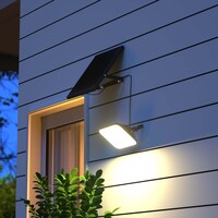 Ledvion Solar LED Schijnwerper - 4800 Lumen - 4000K - IP65 - 6000 mAh