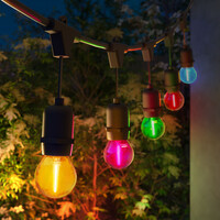 Ledvion 10m LED Prikkabel + 3m aansluitsnoer - IP65 - Koppelbaar - Incl. 10 LED Lampen