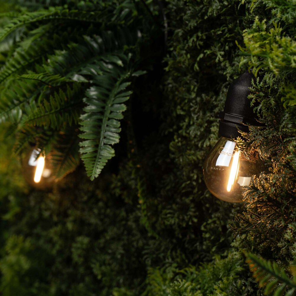 Ledvion 30m LED Prikkabel + 3m aansluitsnoer - IP65 - Koppelbaar - Incl. 30 LED Lampen