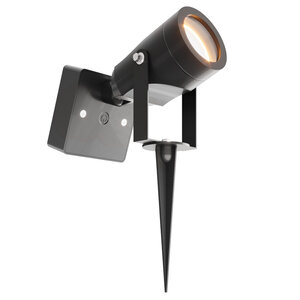LED Solar Prikspot - IP44 - 0,2W - 3000K - Zwart