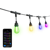 Ledvion 7m Smart LED Prikkabel + 3m aansluitsnoer - RGBIC + CCT - IP65 - Incl. 10 LED Lampen - Plug & Play