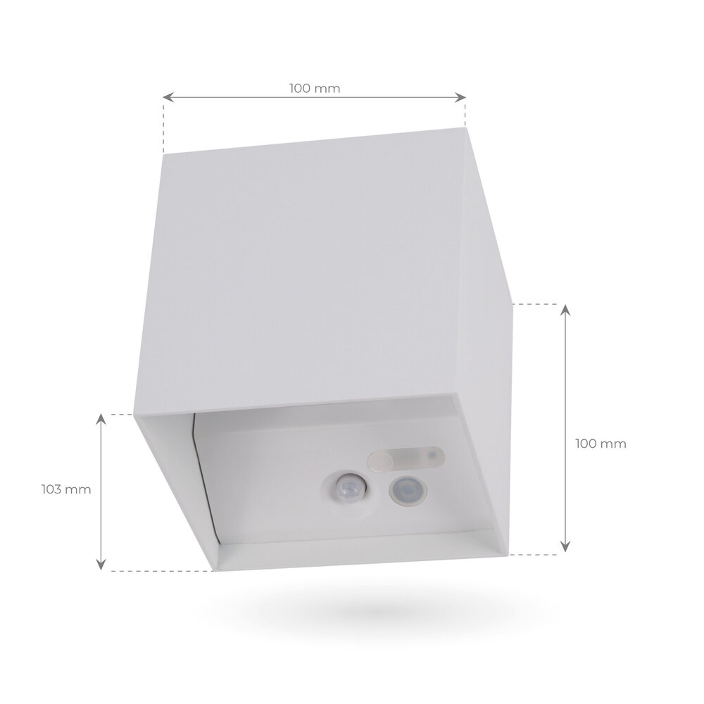Ledvion 4x USB Oplaadbare Wandlamp Wit - Draadloos - 4000 mAh Accu - Geschikt voor Binnen & Buiten