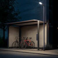 Ledvion LED Straatlamp - 30W - IP65 - 130lm/W - 6500K - Osram LED Chips
