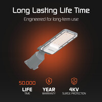 Ledvion LED Straatlamp - 30W - IP65 - 130lm/W - 6500K - Osram LED Chips