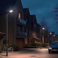 Ledvion LED Straatlamp - 50W - IP65 - 130lm/W - 6500K - Osram LED Chips