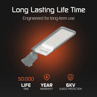 Ledvion LED Straatlamp - 100W - IP65 - 130lm/W - 4000K - Osram LED Chips
