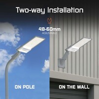 Ledvion LED Straatlamp - 100W - IP65 - 130lm/W - 4000K - Osram LED Chips