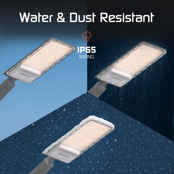 Ledvion LED Straatlamp - 200W - IP65 - 130lm/W - 6500K - Osram LED Chips
