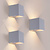 3x USB Oplaadbare Wandlamp Grijs - Draadloos - 4000 mAh Accu - Geschikt voor Binnen & Buiten