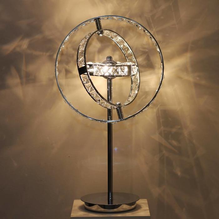 Crystal Rings Table Lamp Lightbox