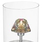 Dichroic - Coloured Glass Prism Touch Table Lamp