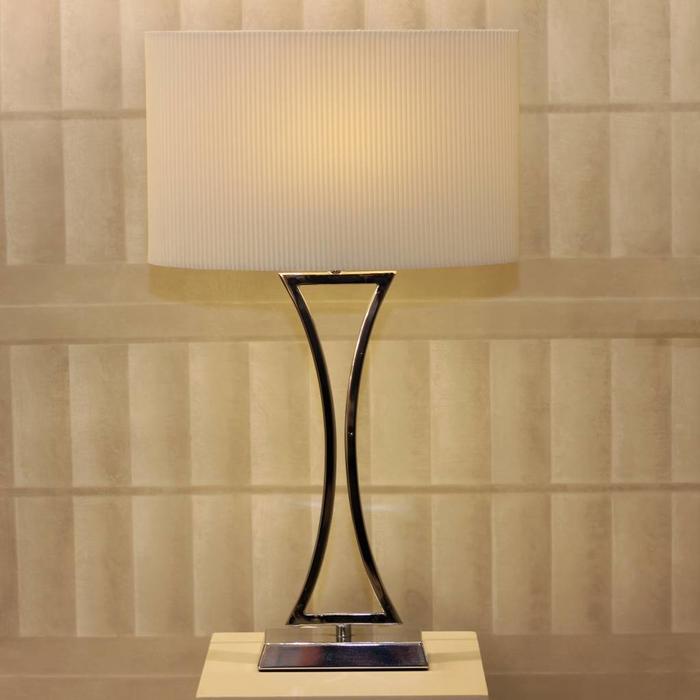 Art Deco Chrome Table Lamp