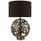 Copper Woven Globe Table Lamp