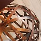 Copper Woven Globe Table Lamp