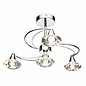 4 Light Crystal Ceiling Light - Polished Chrome