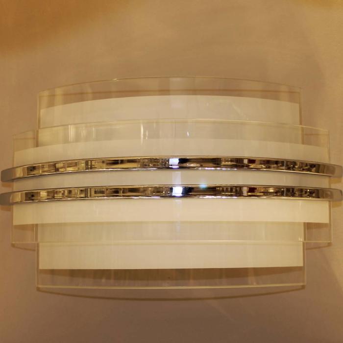 LED Glass Wall Light