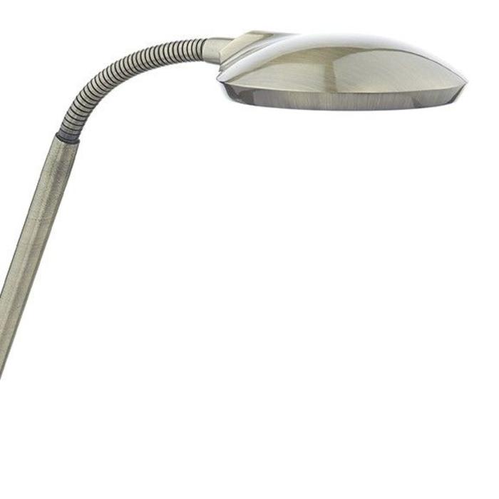 LED Reading Lamp - Antique Brass