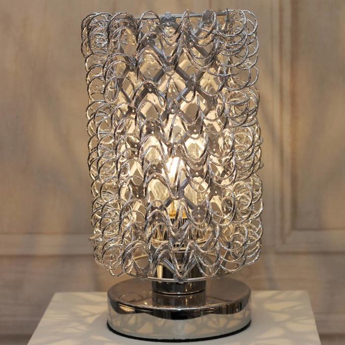 Wire Touch Table Lamp - Polished Chrome - Copy