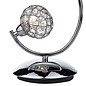 Glass Beaded Ball Table Lamp - Polished Chrome