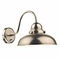 Retro Antique Chrome Wall Light