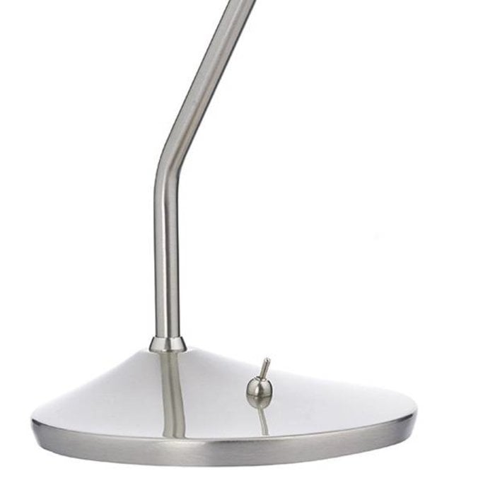 LED Reading Lamp - Satin Chrome