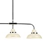 Retro Cream 3 Light Bar Pendant