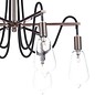 Industrial Cable Semi-Flush 6 Light - Brushed Copper